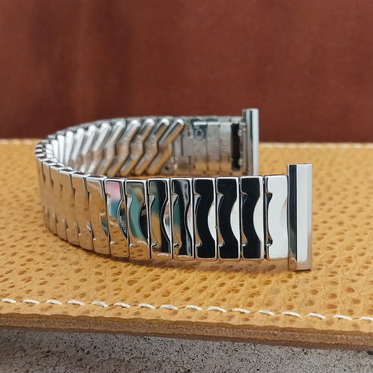 11/16" Kreisler USA Made Stainless Steel Unused Classic 1960s Vintage Watch Band