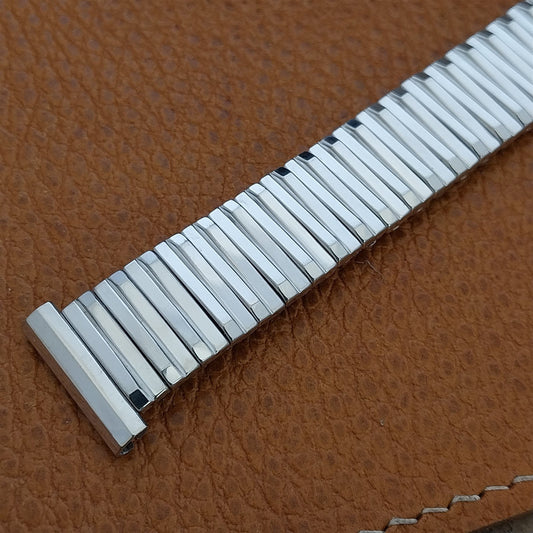 19mm 18mm 17mm 16mm Kreisler 10k White Gold-Filled nos 1950s Vintage Watch Band