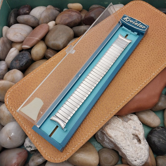 19mm 18mm 17mm Kreisler USA Stainless Steel nos Classic 1950s Vintage Watch Band