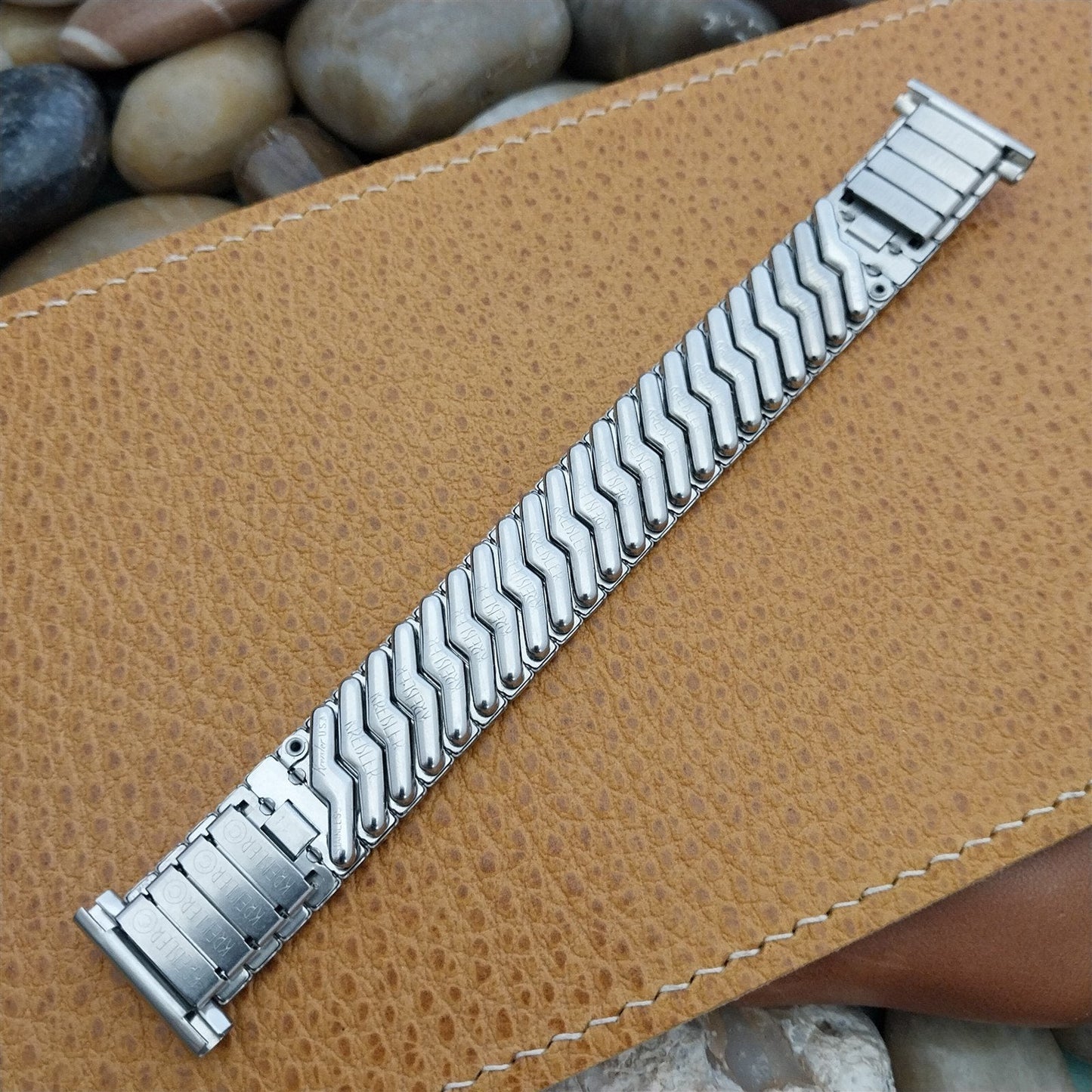 Vintage Kreisler 19mm 18mm 16mm Stainless Steel nos 1950s Classic Watch Band