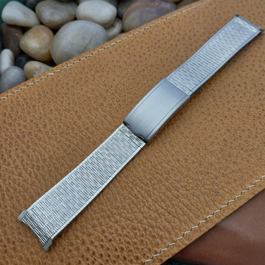 19mm 18mm 17.2mm Stainless Steel Kreisler USA Unused 1960s Vintage Watch Band