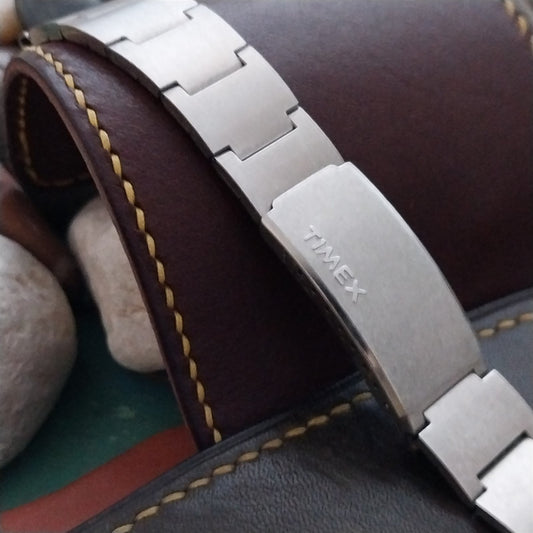 1970s Timex Stainless Steel 19mm Unused nos Vintage Watch Band