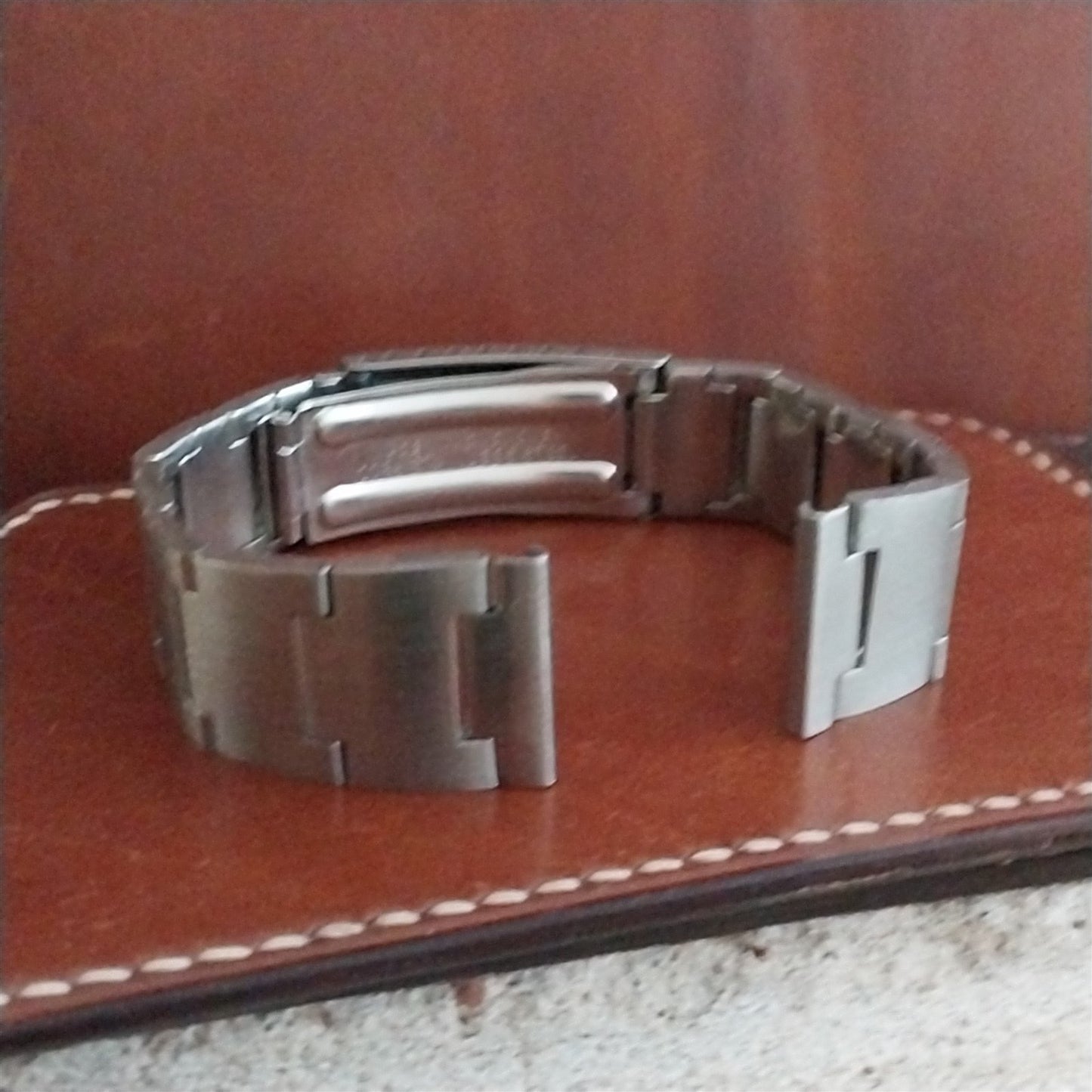 1970s Timex Stainless Steel 19mm Unused nos Vintage Watch Band