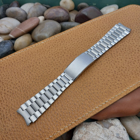 19mm Stainless Steel Kreisler Stelux Mint nos Vintage Watch Band