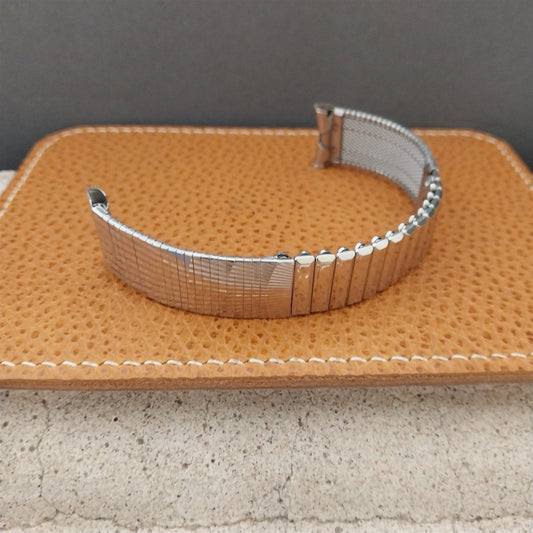 Vintage Kreisler 19mm 18mm 17mm Stainless Steel Unused 1960s Watch Band