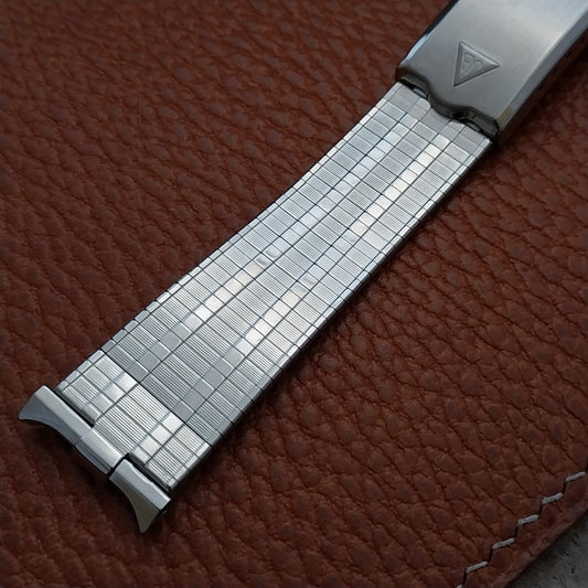 JB Champion USA Stainless Steel nos Classic 1960s Vintage Watch Band 18mm 19mm