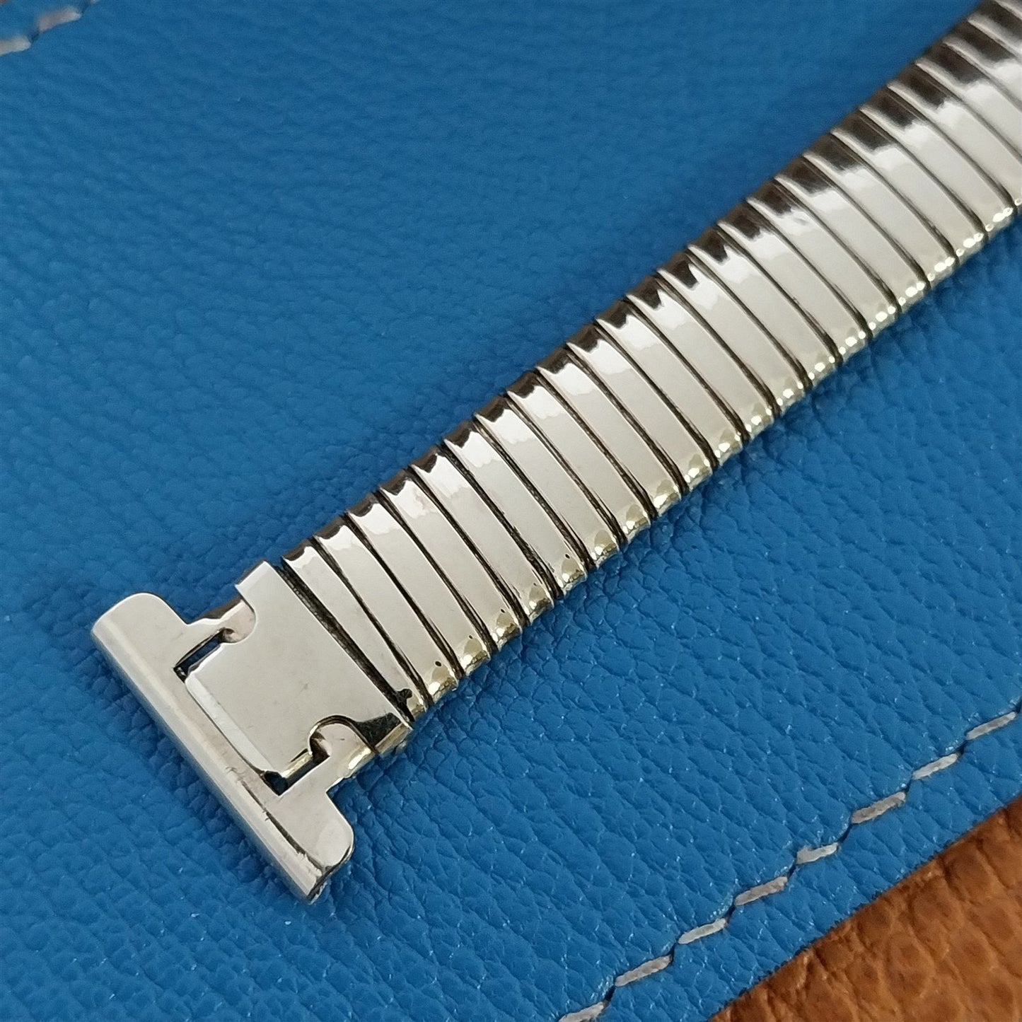 Vintage 1930s 10k Gold-Filled on Sterling Wire Lug Bliss Unused Watch Band