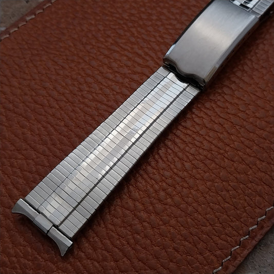 Vintage JB Champion 18mm 19mm Stainless Steel Unused Classic 1960s Watch Band