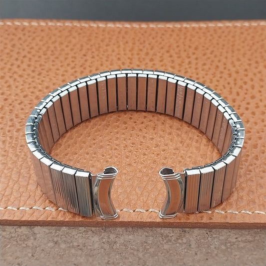 Vintage 19mm 18mm 17mm Kreisler Stainless Classic Stretch Unused 70s Watch Band