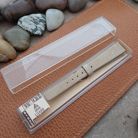 JB Champion Java Lizard Classic 14mm Womens Unused 1970s Vintage Watch Band