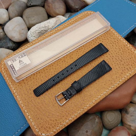 JB Champion Java Lizard 9/16" 14mm nos 1970s Vintage Watch Strap