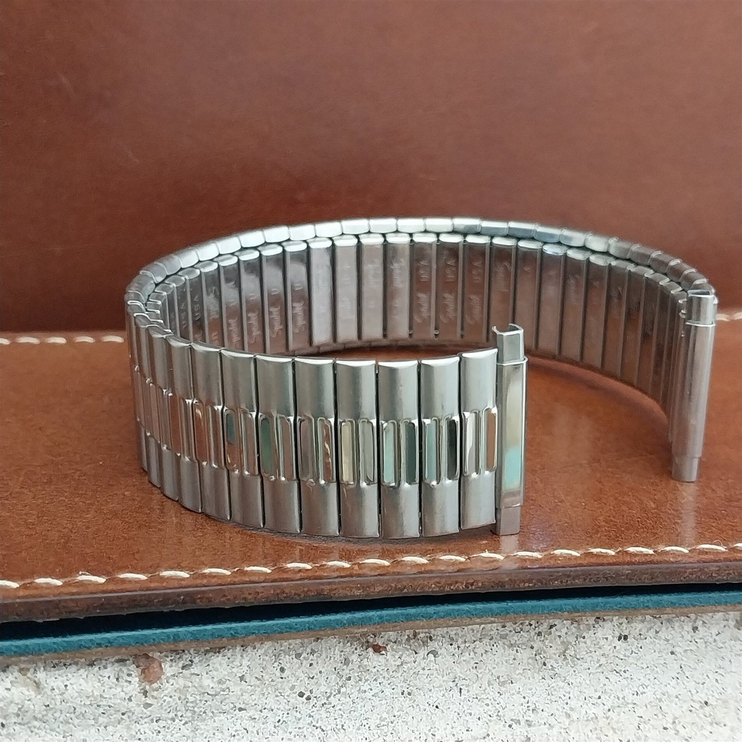 22mm 20mm Speidel Vintage Wide Stainless Steel Long Expansion nos Watch Band