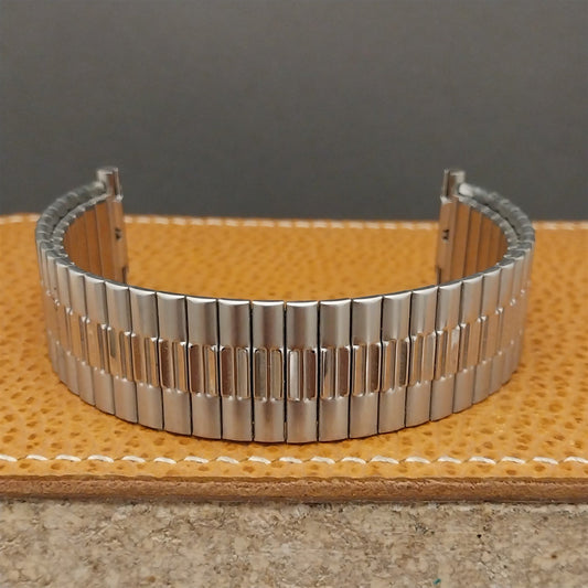 22mm 20mm Speidel Wide Stainless Steel Expansion Unused Vintage Watch Band
