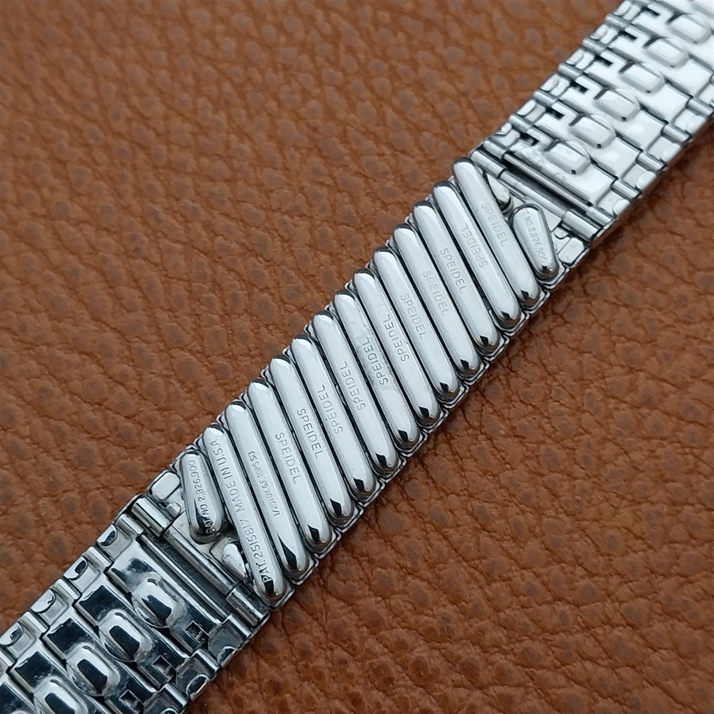 1958 Speidel Riptide 10k White Gold Filled Unused Vintage Watch Band