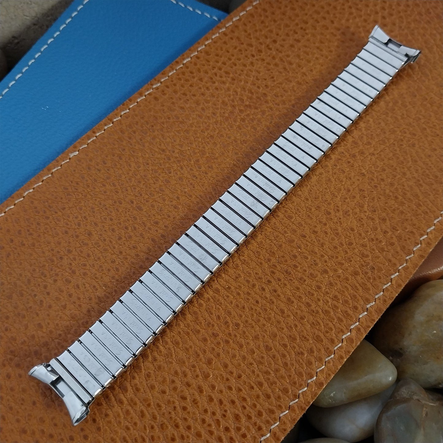 1970s Speidel USA Thunderbird Stainless Steel nos Vintage Watch Band