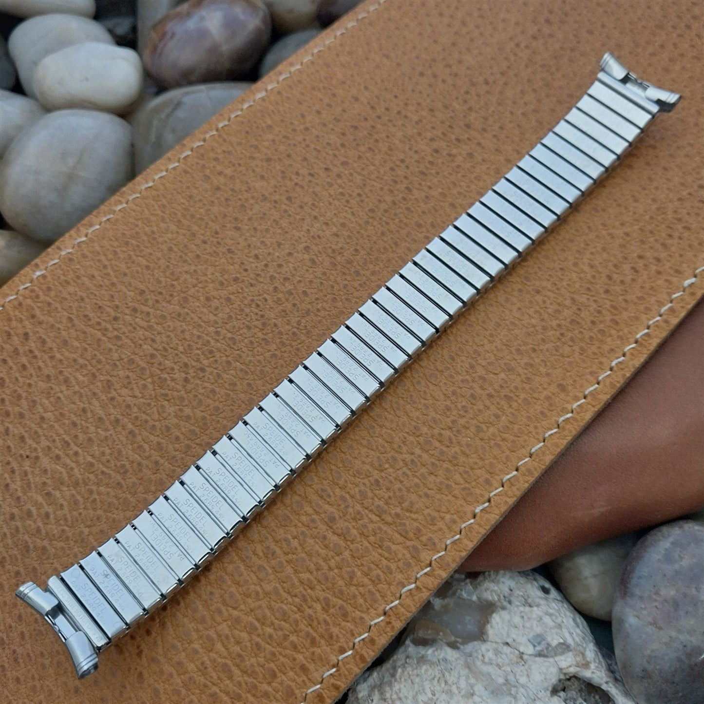 19mm 18mm 16mm Stainless Steel 1970 Speidel Polaris Unused Vintage Watch Band