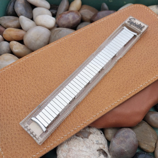 1960s USA Made Stainless Steel Speidel Early Twistoflex NOS Vintage Watch Band