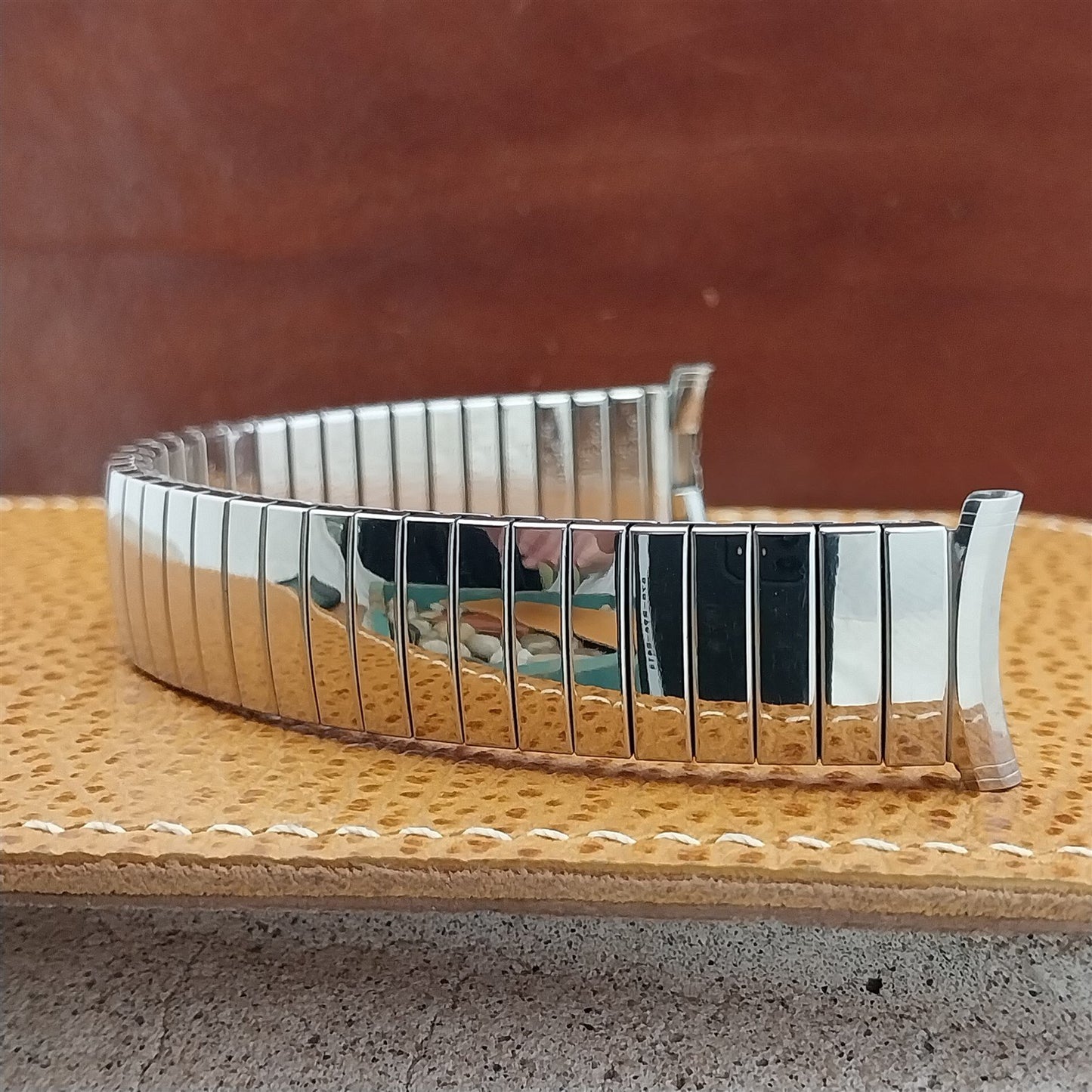 USA Made Stainless Steel Speidel 1969 Twistoflex NOS Vintage Watch Band