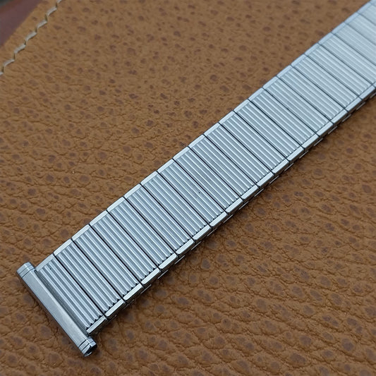 1971 USA Stainless Steel Speidel Twistoflex NOS Vintage Watch Band
