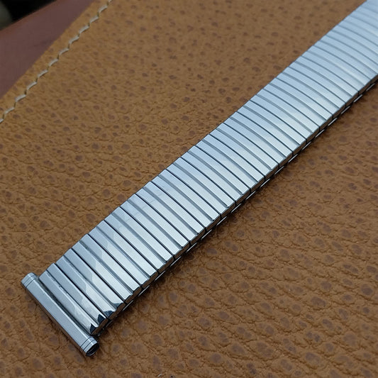 19mm 18mm 16mm Stainless Steel Speidel Linesman 1970s Unused Vintage Watch Band