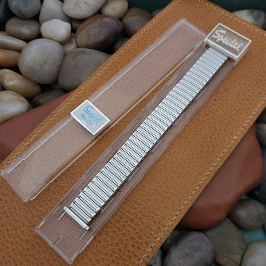 19mm 18mm 16mm Speidel Stainless Steel 1970s Expansion nos Vintage Watch Band