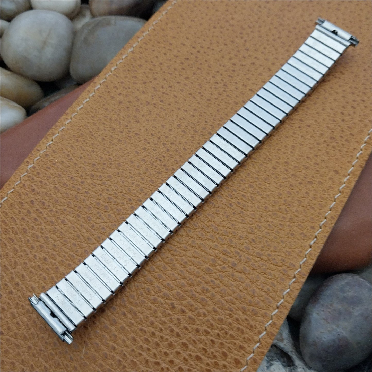 19mm 18mm 16mm Speidel Stainless Steel 1970s Expansion nos Vintage Watch Band