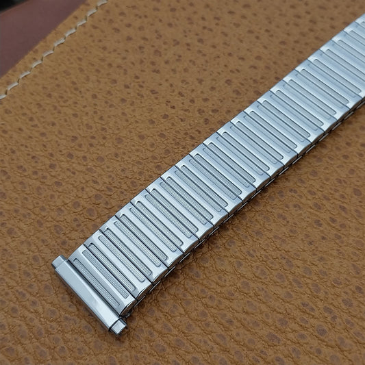 17mm 18mm 19mm Speidel Stainless Steel 1970s Twistoflex nos Vintage Watch Band
