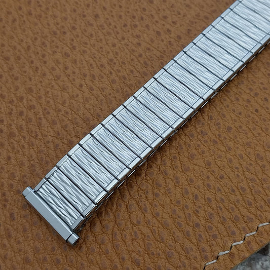 16mm 18mm 19mm 1970s Speidel Valencia Stainless Steel Unused Vintage Watch Band