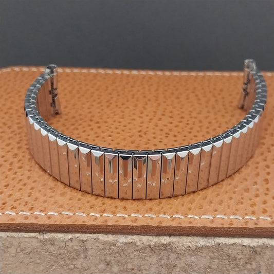 16mm 18mm 19mm 1970s Speidel Fullback Stainless Steel Unused Vintage Watch Band