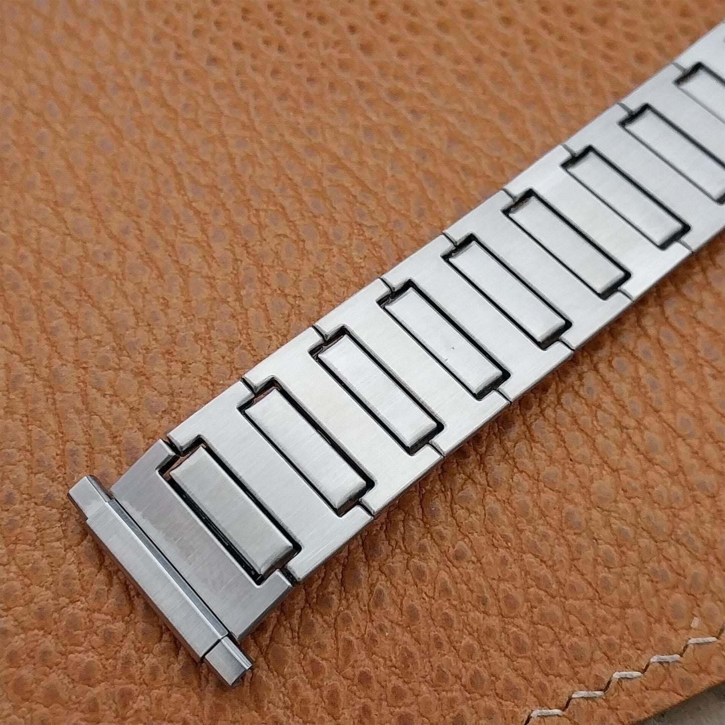 Vintage Wide 1970s 18mm 19mm 20mm Speidel Stainless Steel NOS Unused Watch Band