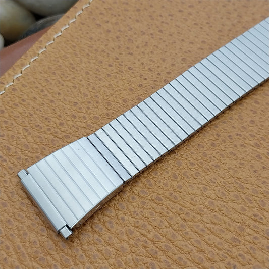 Classic Speidel Thinline 1970s Quick Adjust Stainless Steel Vintage Watch Band