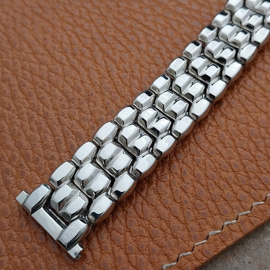 1954 Cobblestone Speidel Stainless Steel Unused Vintage Watch Band
