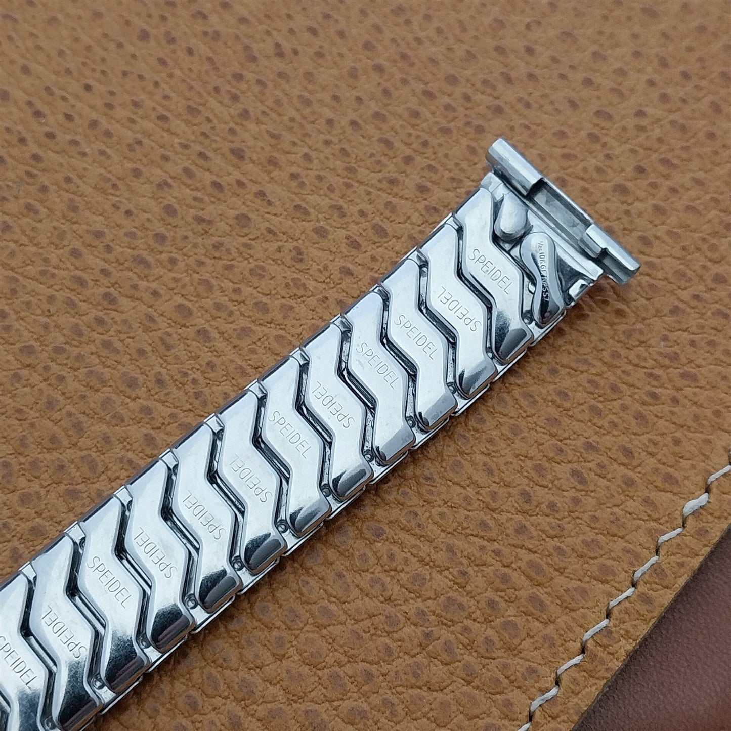 Vintage Speidel White Gold-Fill 1957 High Ridge 19mm 18mm 16mm Unused Watch Band