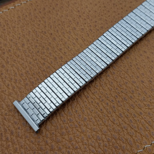 1950s Speidel Cortez White Gold-Filled nos USA Made Vintage Watch Band