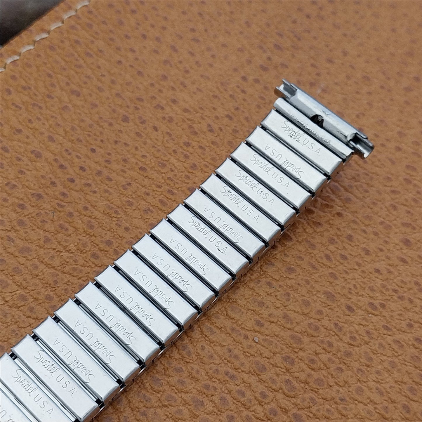 Speidel USA Medilog Stainless Steel Valencia nos Vintage Watch Band