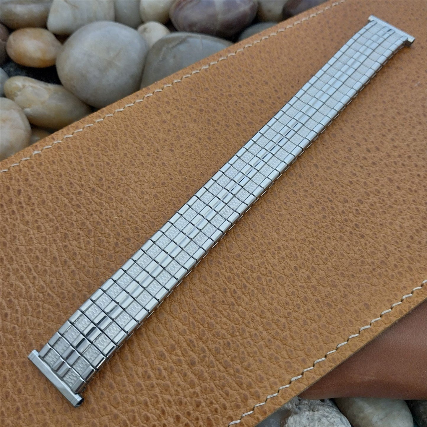 Speidel Meteor 1960s Twistoflex Long Stainless Steel NOS Vintage Watch Band