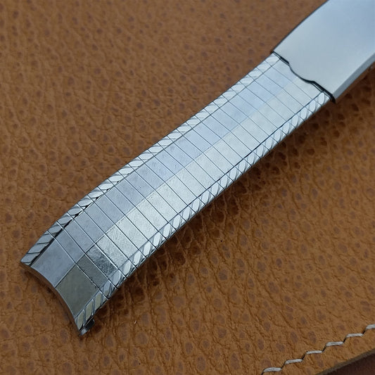 17.2mm Kreisler USA Stainless Steel Classic nos 1960s Vintage Watch Band