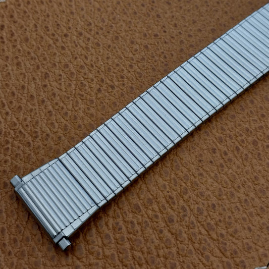 Speidel Thinline 1970s Flared Ends Stainless Steel Vintage Watch Band