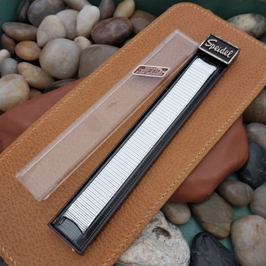 17.2mm 10K White Gold-Filled Speidel Thinline Vintage Watch Band 5 7/8"