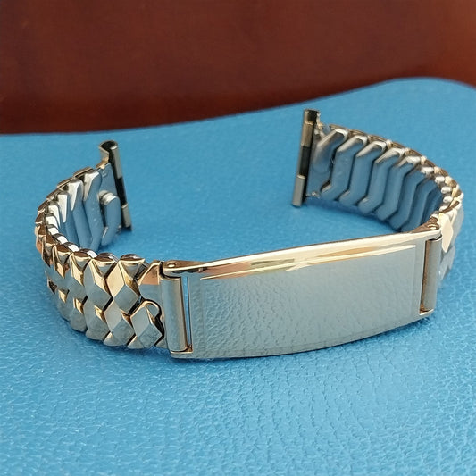 1940s 12k Gold-Filled ASco nos Vintage Watch Band 11/16" 5/8" 9/16"