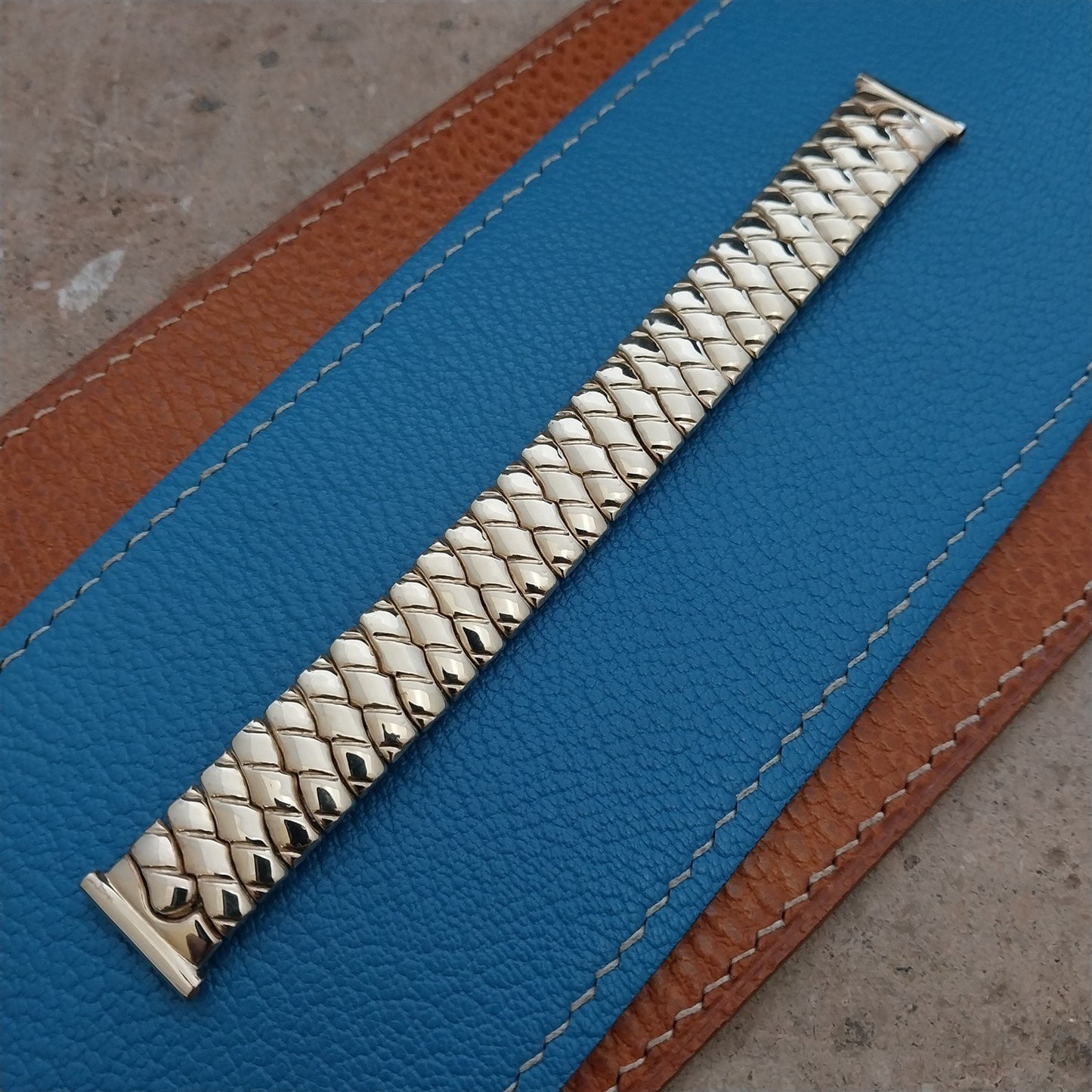 1950s 5/8" American Master Gold-Filled Classic Expansion nos Vintage Watch Band