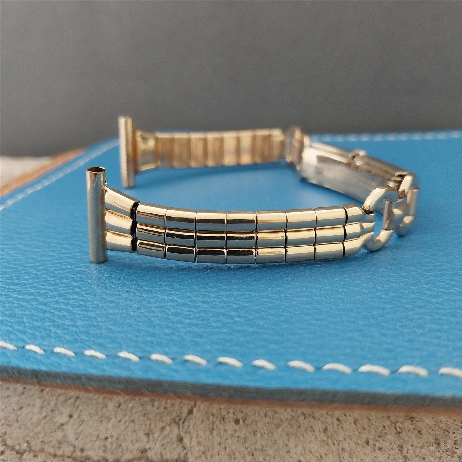 16mm 1940s 12k Gold-Filled TubeFlex 5/8 Kestenmade USA  display picture 2