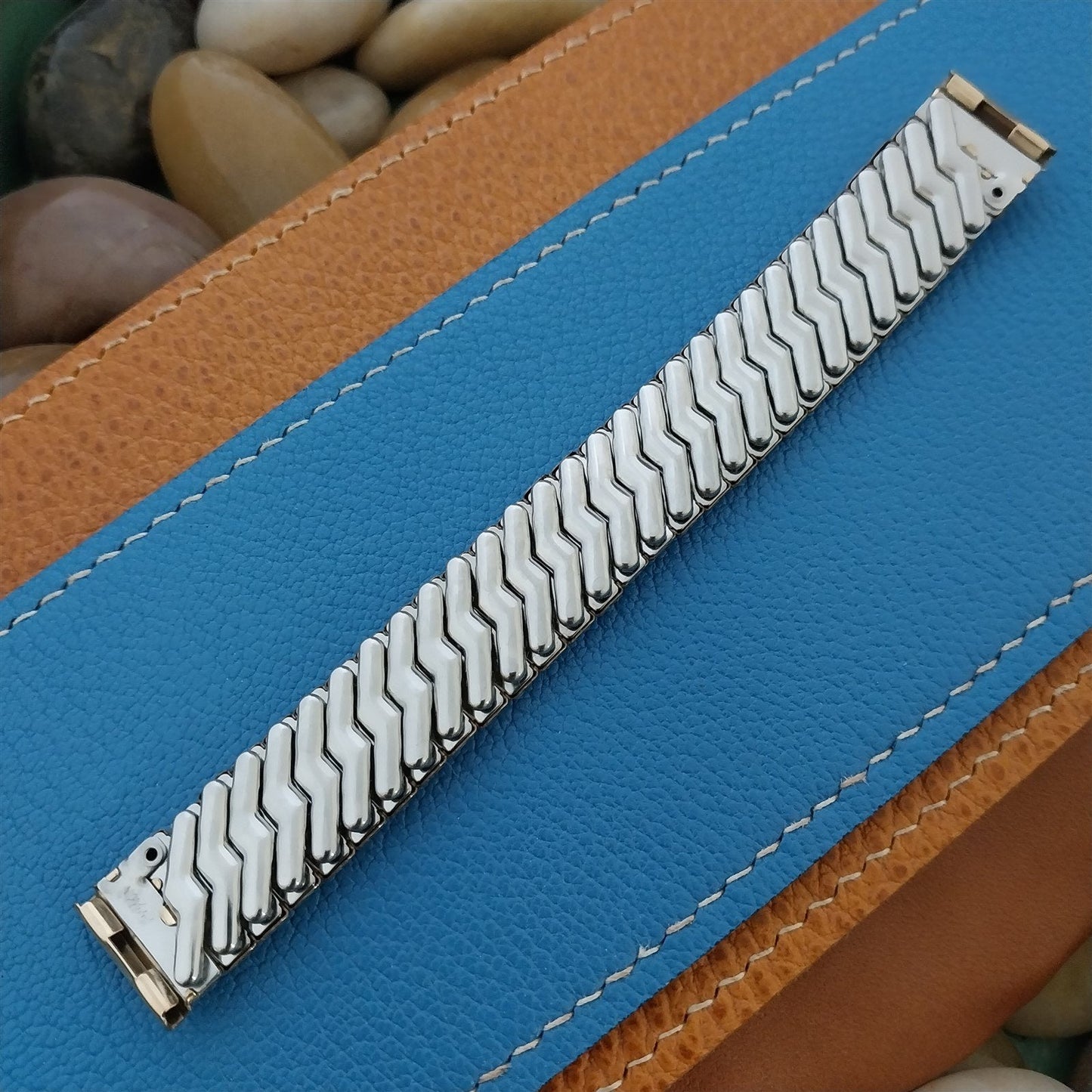 5/8" Airflex 10k Gold-Filled nos Scissor Expansion 1950s Vintage Watch Band