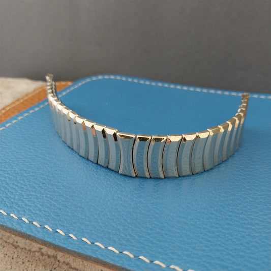 5/8" 10k Gold Filled Expansion Unused Airflex USA 1950s Vintage Watch Band