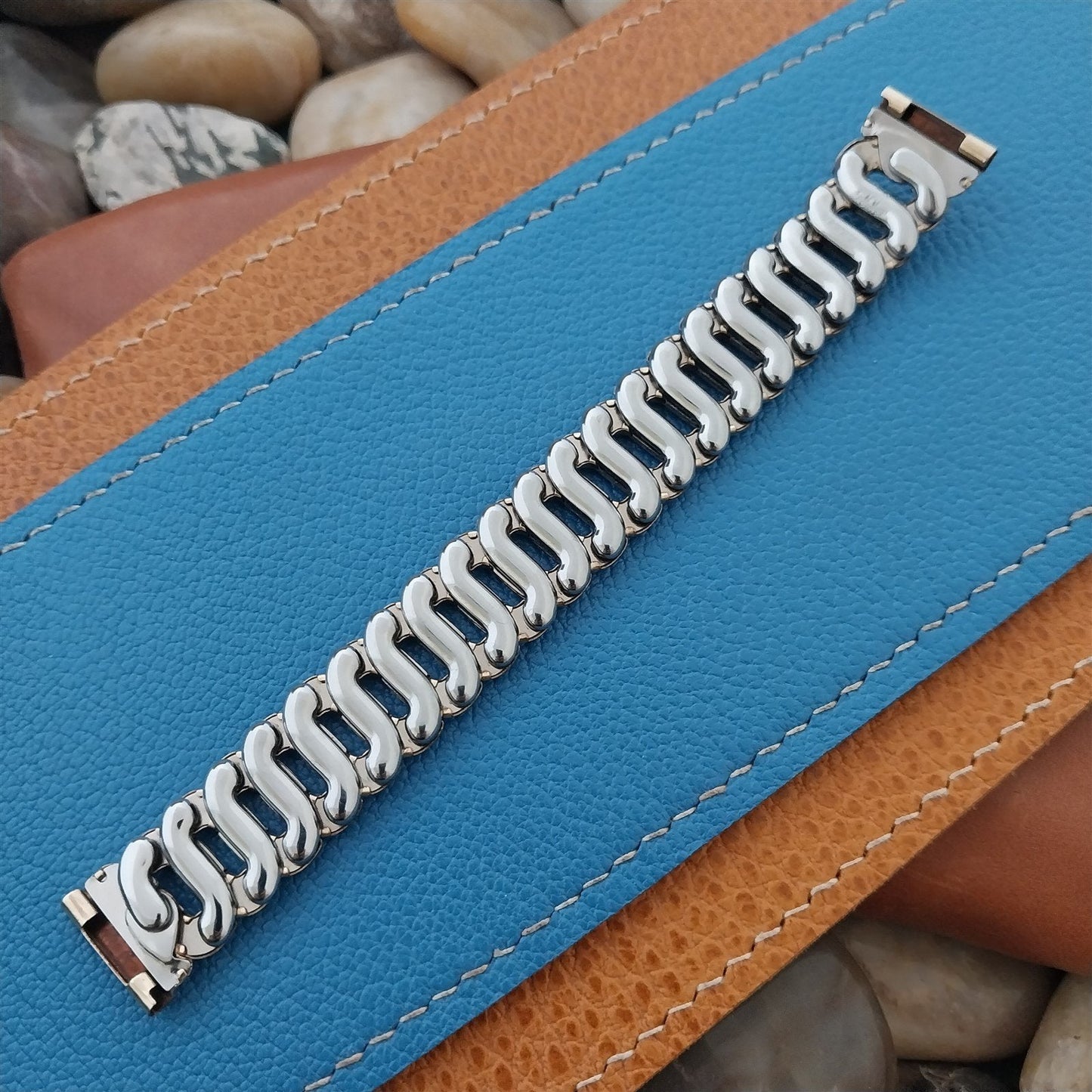 Foster USA 10k Gold-Filled 5/8" 1950s Scissor-Expansion UnusedVintage Watch Band