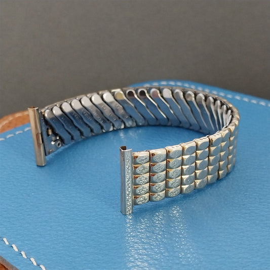 16mm 18mm 19mm Foster 10k Gold-Filled 1950s Scissor-Expansion Vintage Watch Band