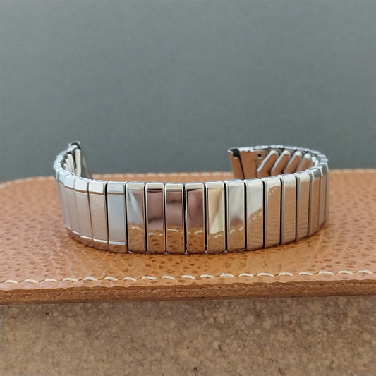 Vintage 5/8" Stainless Steel Expansion nos AirFlex Unused Classic Watch Band