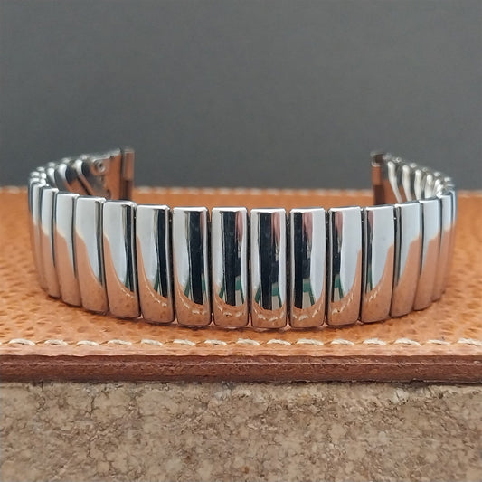 5/8" Foster 1950s Stainless Steel Stretch nos Vintage Watch Band