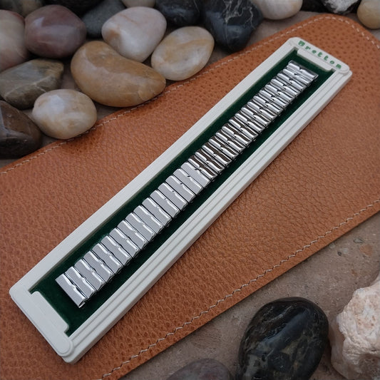 Classic 1940s Bretton Stainless Steel Expansion Unused 5/8" Vintage Watch Band