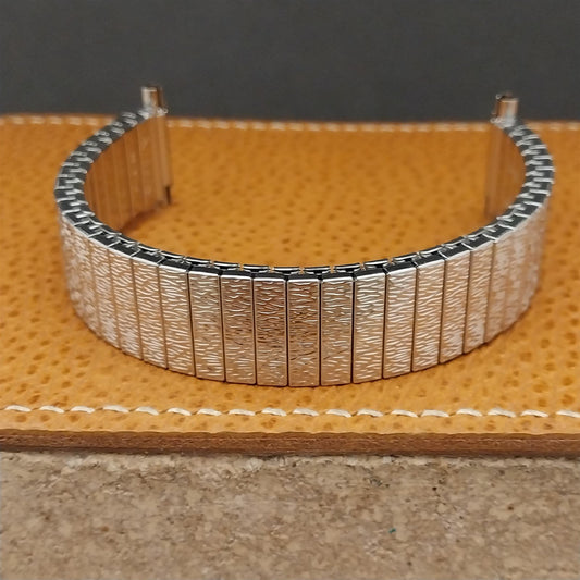 Vintage 18mm 19mm 20mm JB Champion Stainless Steel Expansion Unused Watch Band